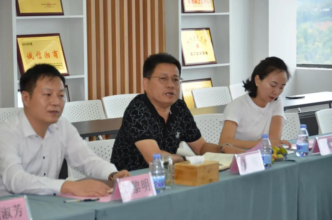 寧夏自治區(qū)工商聯(lián)主席何曉勇一行來到九九環(huán)?？疾熘笇?dǎo)