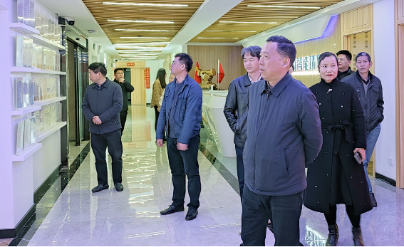 市人大財經(jīng)委主任委員、常委會預(yù)算工委主任湯建堯一行蒞臨九九智能環(huán)保調(diào)研指導(dǎo)